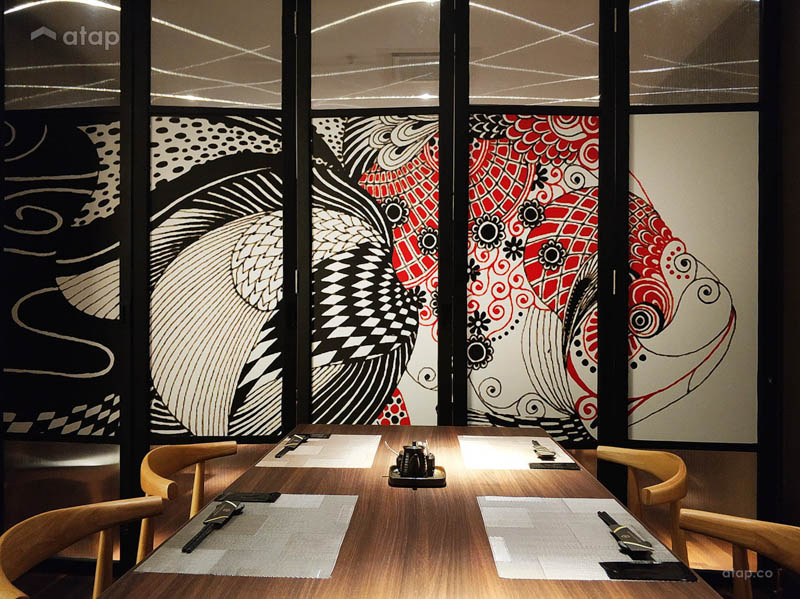 decor nha hang phong cach nhat