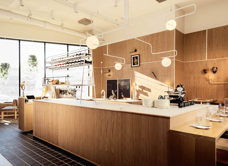 thiet ke quan cafe theo phong cach han quoc