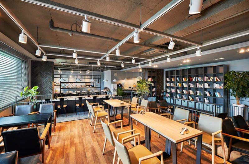cach trang tri den cho quan cafe