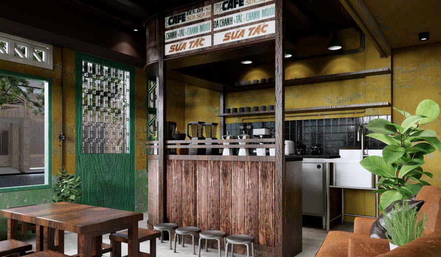 thiet ke noi that cafe