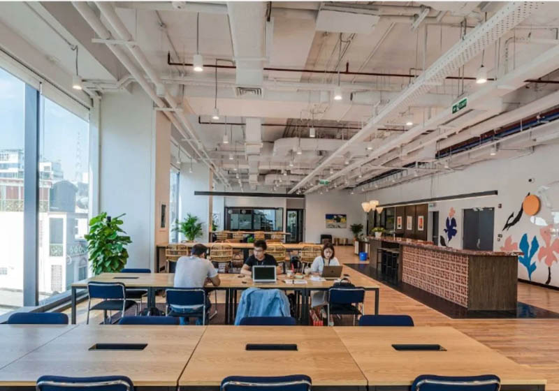 mo hinh co-working space la gi