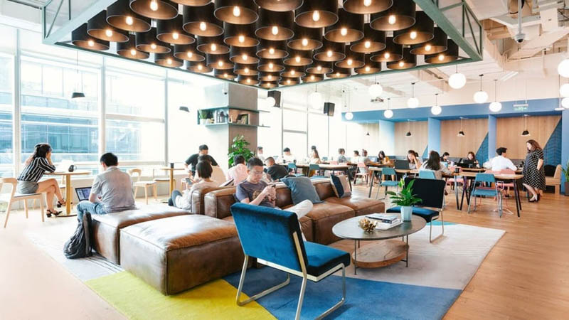 mo hinh coworking space