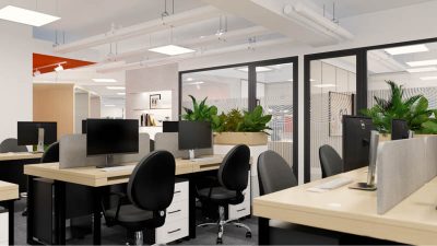 thiet ke noi that van phong lam viec 30m2