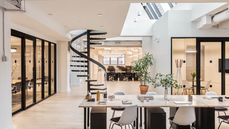 thiet ke van phong 50m2 dep