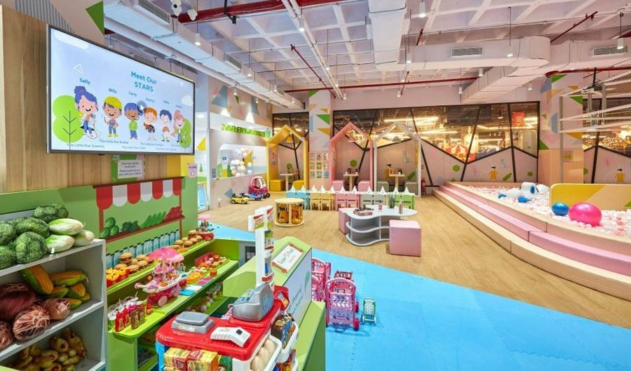 mau thiet ke kids cafe