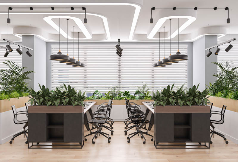 mau thiet ke van phong lam viec 300m2