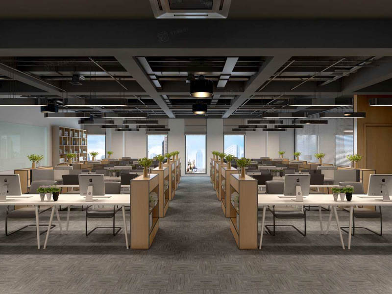 thiet ke noi that van phong 200m2