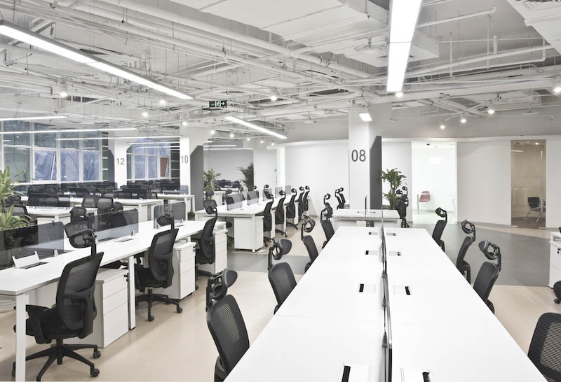 thiet ke van phong cong ty 500m2