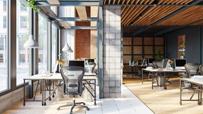 thiet ke van phong lam viec 400m2 dep